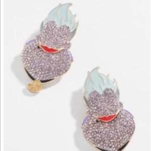 NWT BAUBLE BAR DISNEY VILLAN EARRINGS URSULA